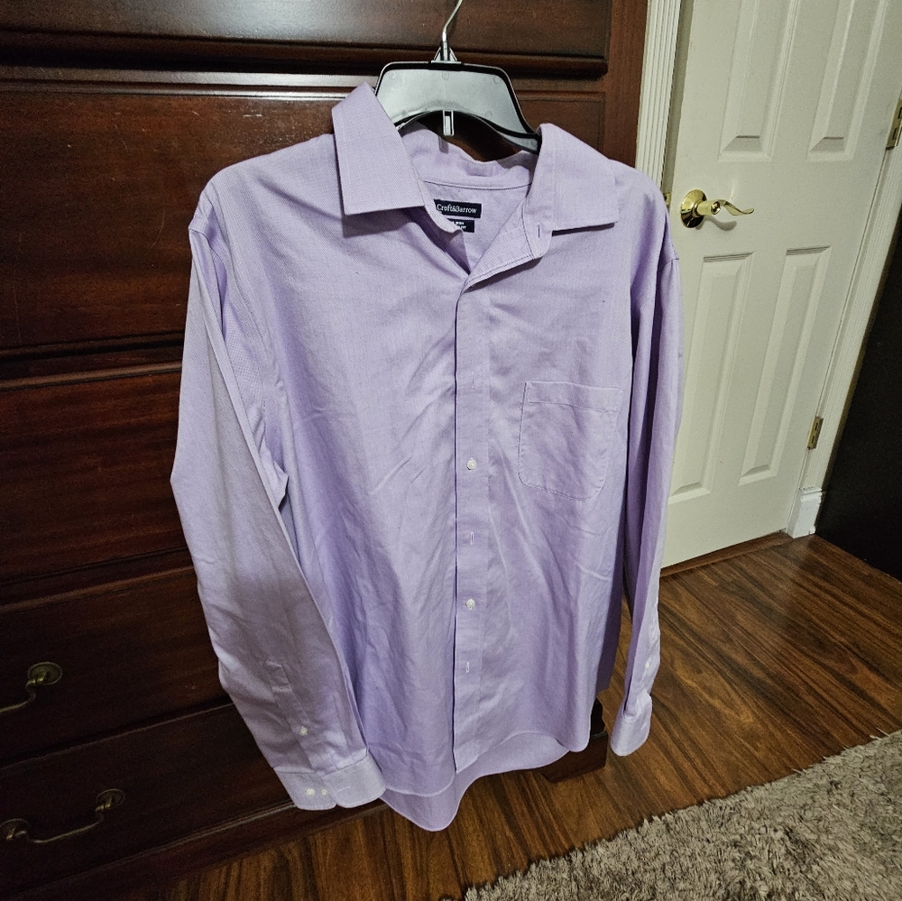 Croft and barrow long sleeve button shirt
